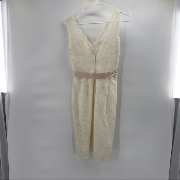 BHLDN Encore by Watters cream lace dress size 6 - Picture 4 of 9